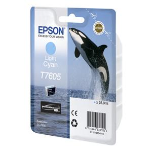 kazeta EPSON T7605 SureColor SC-P600 light cyan