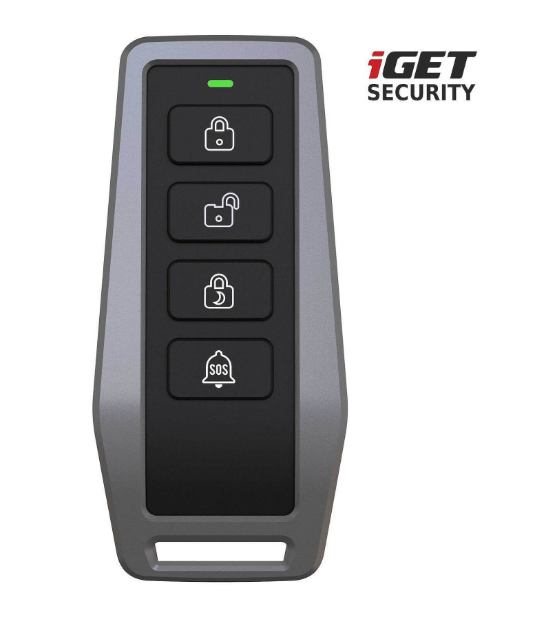 iGET SECURITY EP5 - Diaľkové ovládanie (kľúčenka) pre alarm iGET SECURITY M5