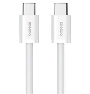 kábel Baseus Superior Series 2 USB-Typ C - USB-Typ C 30W 2m, biely