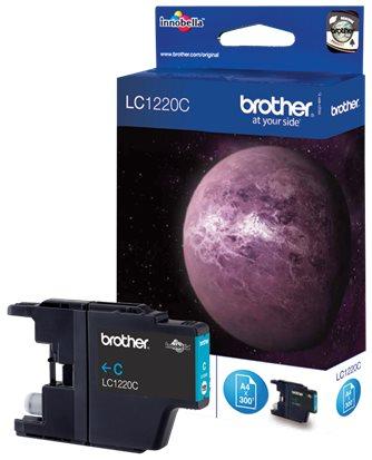 kazeta BROTHER LC-1220 Cyan DCP-J525W/J925DW, MFC-J430W (300 str.)