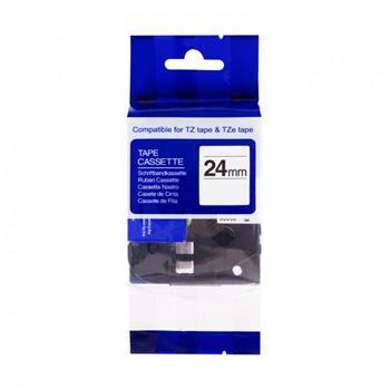 kompatibilná páska pre BROTHER TZ251 čierne písmo, biela páska Tape (24mm)