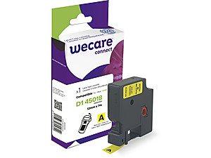 alt. páska wecare ARMOR pre DYMO S0720580, 45018 D1,Black/Yellow,12mm*7m