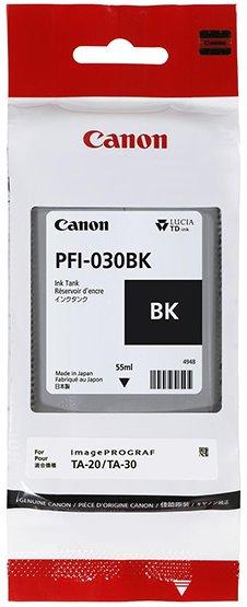 kazeta CANON PFI-030BK black iPF TA-20/TA-30, TM-240/340 (55 ml)