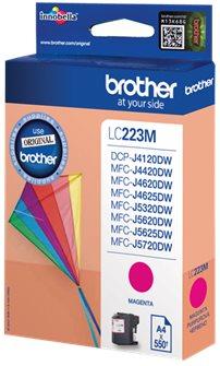 kazeta BROTHER LC-223 Magenta MFC-J4420DW/J4620DW/J5320DW/J5620DW/J5720DW (550 str.)