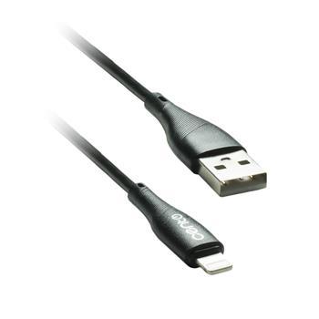kábel CENTO C100 Iphone-USB (1m,3A) čierny