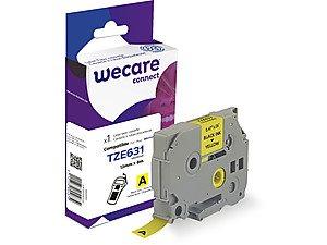 alt. páska wecare ARMOR pre BROTHER TZE131,TZ131 Black/Transparent,12mm*8m