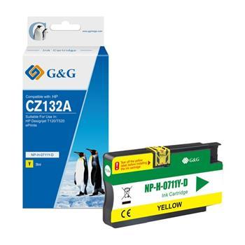 alt. kazeta G&G pre HP CZ132A(HP 711) Desingnjet T120 / T520 (29ml)