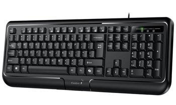 Klávesnica Genius KB-118 II USB CZ+SK čierna
