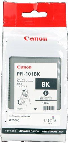 kazeta CANON PFI-101BK Black pre iPF 5000/6000s (130 ml)