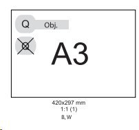etikety samolepiace A3 297x420 mm biele, matné, bez QCT okraja (100 listov A4/bal.)