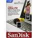 USB kľúč SanDisk Ultra Fit 32GB USB 3.1 Flash Drive čierny 4