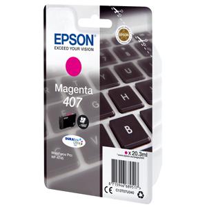 kazeta EPSON 407 L WorkForce WF-4745 magenta (1900 str.)