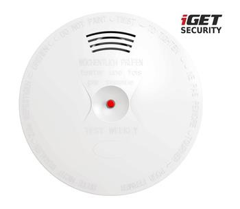 iGET SECURITY EP14 - Bezdrôtový senzor dymu pre alarm iGET SECURITY M5