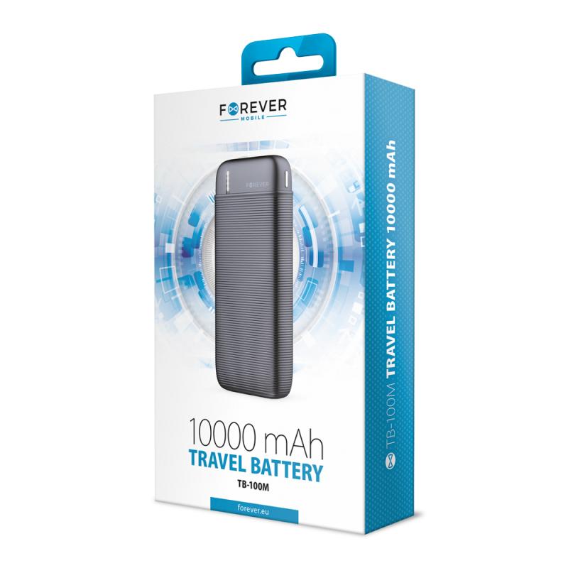 PowerBank Forever TB-100M 10000 mAh čierna 6