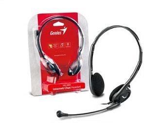 Slúchadlá s mikrofónom Genius headset - HS-M200C, single jack