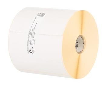 ZEBRA LABEL, PAPER, 102X51MM;DIRECT THERMAL,Z-PERFORM 1000D,UNCOATED,PERMANENT ADHESIVE, 19MM CORE,