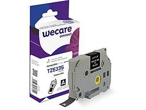 alt. páska wecare ARMOR pre BROTHER TZE335,White/Black,12mm*8m