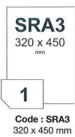 etikety RAYFILM 297x420 fotolesklé biele laser 170g SRA3 R0116SRA3X (200 list./SRA3)