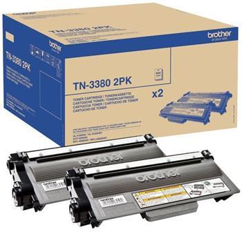 toner BROTHER TN-3380 TWIN HL-5440D/5450DN/5470DW/6180DW, DCP-8110DN/8250DN, MFC-8510DN/8520DN/8950D