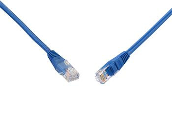 Patch kábel CAT5E UTP PVC 2 m modrý non-snag-proof C5E-155BU-2MB