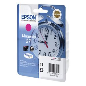 kazeta EPSON WF-3620,3640,7110,7610,7620 T2703 27 DURABrite Magenta (300 str.)