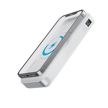 Forever power bank s bezdrôtovým nabíjaním MATB-300 10000 mAh 3in1 biela