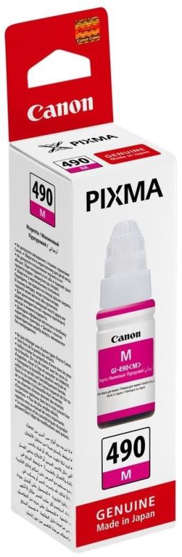 atramentová náplň CANON GI-490M magenta PIXMA G1400/G2400/G3400/G4400 (70 ml)