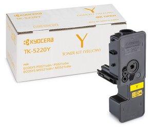 toner KYOCERA TK-5220Y Yellow Ecosys P5021cdn/P5021cdw/M5521cdn/M5521cdw (1200 str.)