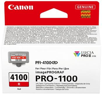 kazeta CANON PFI-4100R Red iPF PRO-1100 (80 ml)