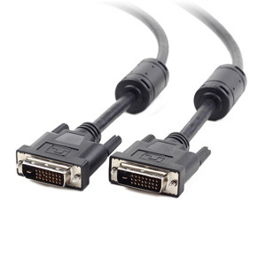 kábel DVI (dual link), 3m, čierny, CABLEXPERT