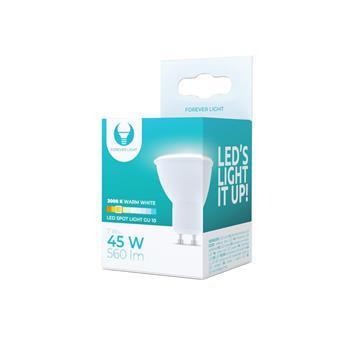 LED žiarovka Forever GU10 7W 230V 3000K (teplá biela) 560lm