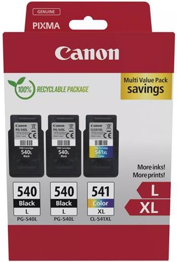 kazeta CANON PG-540 L black (2x) + CL-541 XL color (1x) MG2150/3150