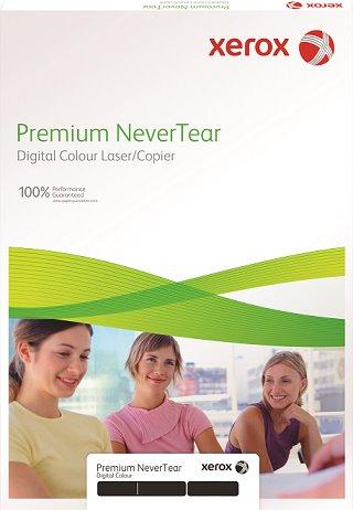 XEROX biela priesvitná polyesterová fólia NeverTear Heavy Frost obojstranná laser A4/258g/195µm (100