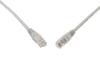 Patch kábel CAT6 UTP PVC 2 m sivý non-snag-proof C6-155GY-2MB