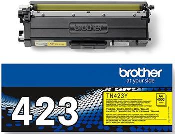 toner BROTHER TN-423 Yellow HL-L8260CDW/L8360CDW, DCP-L8410CDW, MFC-L8690CDW/L8900CDW (4000 str.)