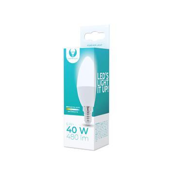 LED žiarovka Forever E14 C37 6W 230V 4500K (neutrálna biela) 480lm