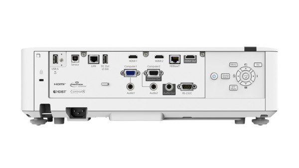 projektor EPSON EB-L530U, 3LCD Laser WUXGA, 5200ANSI, 2,5mil:1, HDMI, LAN, WiFi, Miracast 2