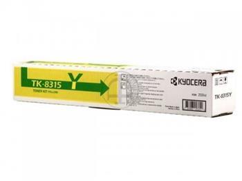 toner KYOCERA TK-8315Y Yellow TASKalfa 2550Ci (6000 str.)