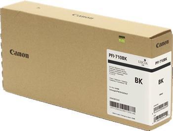 kazeta CANON PFI-710BK black iPF TX-2000/2100/3000/3100/4000/4100 (700 ml)