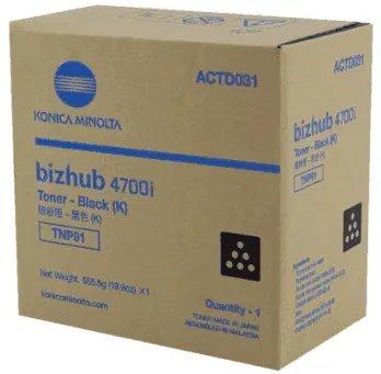 toner MINOLTA TNP91 black Bizhub i-SERIES 4700i/4701i (20000 str.)