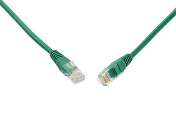 Patch kábel CAT5E UTP PVC 5 m zelený non-snag-proof C5E-155GR-5MB