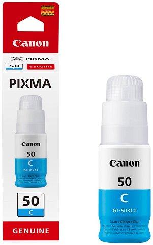 atramentová náplň CANON GI-50C cyan PIXMA G5050/G6050/G7050 (7700 str.)