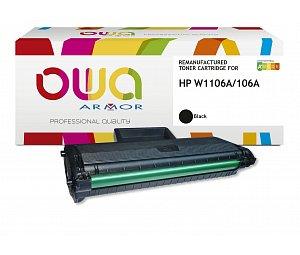 alt. toner OWA ARMOR W1106A HP106A pre HP LJ 135/137/106/107 Black (1000 str.)