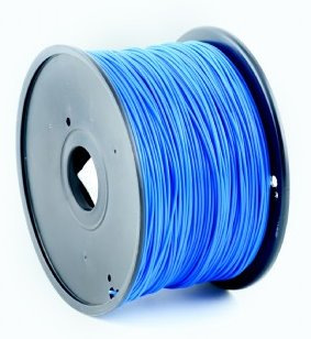 PLA plastic filament pre 3D tlač, priemer 1,75mm, farba modrá, Gembird