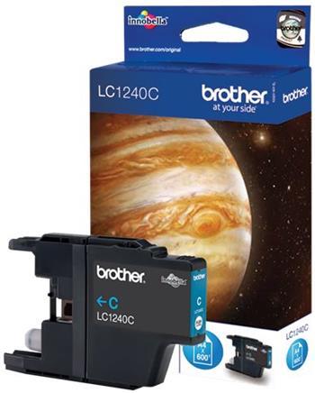 kazeta BROTHER LC-1240 Cyan DCP-J925DW, MFC-J6510DW/J6910DW (600 str.)