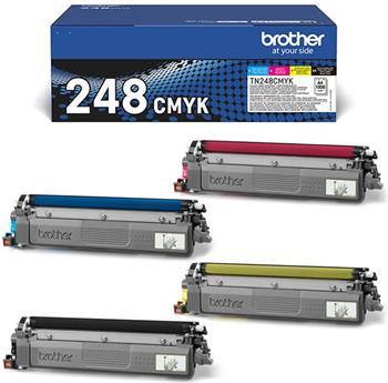 toner BROTHER TN-248 K/C/M/Y kit HL-L3220CW/L8230CDW, DCP-L3520CDW/L3560CDW, MFC-L3740CDW/L8340CDW (