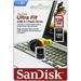 USB kľúč SanDisk Ultra Fit 128GB USB 3.1 Flash Drive čierny 4