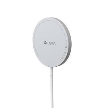 bezdrôtová nabíjačka Devia Smart magnetic 15W biela