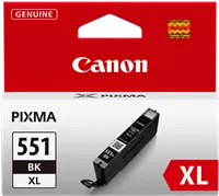 kazeta CANON CLI-551BK XL black MG 5450/6350, iP 7250, MX 925 (500 str.)