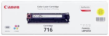 toner CANON CRG-716 yellow LBP 5050/5050N, MF 8030CN/8050CN (1500 str.)